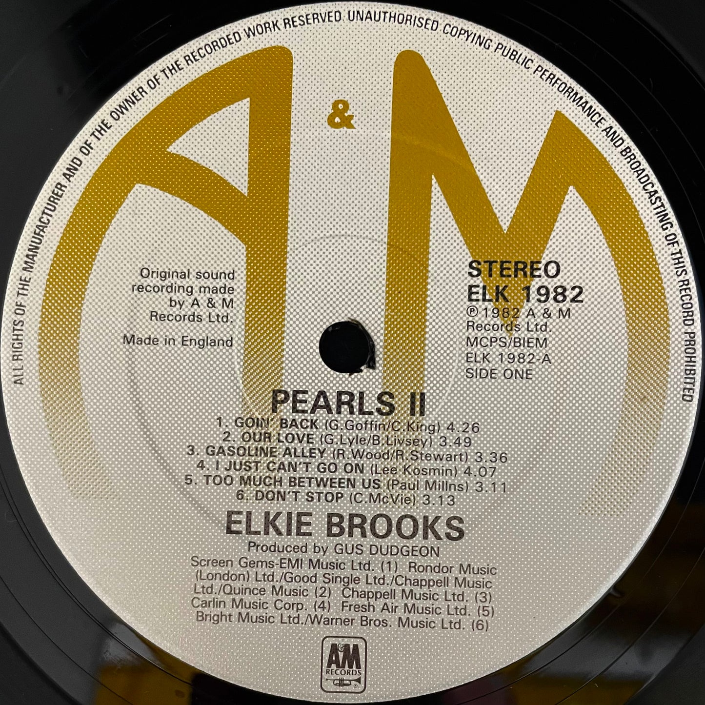 Elkie Brooks – Pearls II - USED Vinyl LP