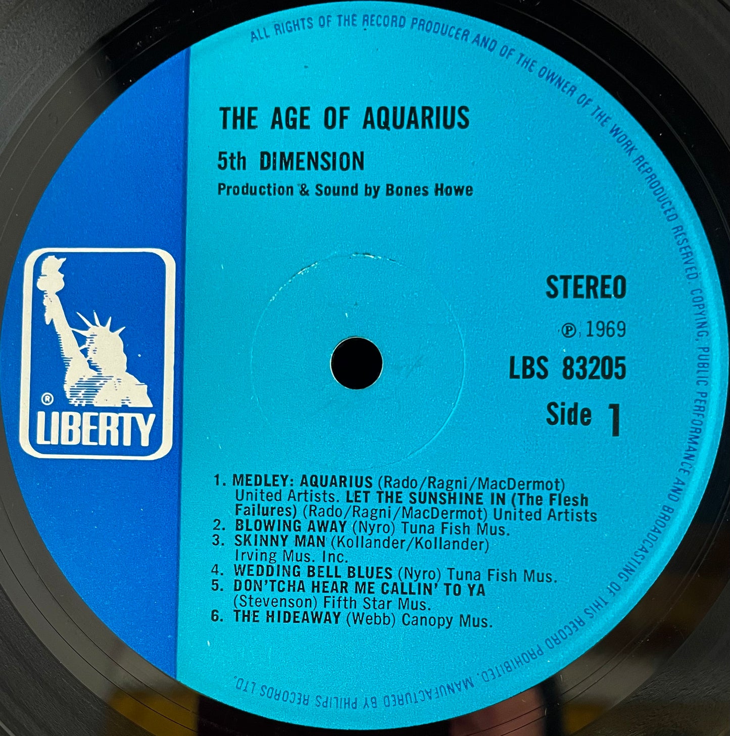 The 5th Dimension – The Age Of Aquarius - USED Vinyl LP