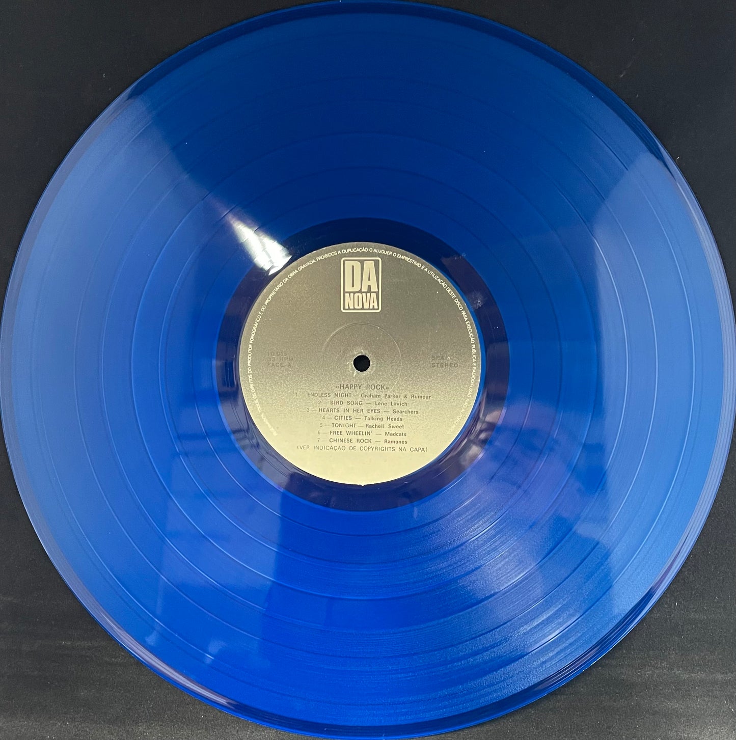 Various – Happy Rock - O Máximo Da New Wave - USED Blue/Red Translucent Vinyl 2LP + T-Shirt