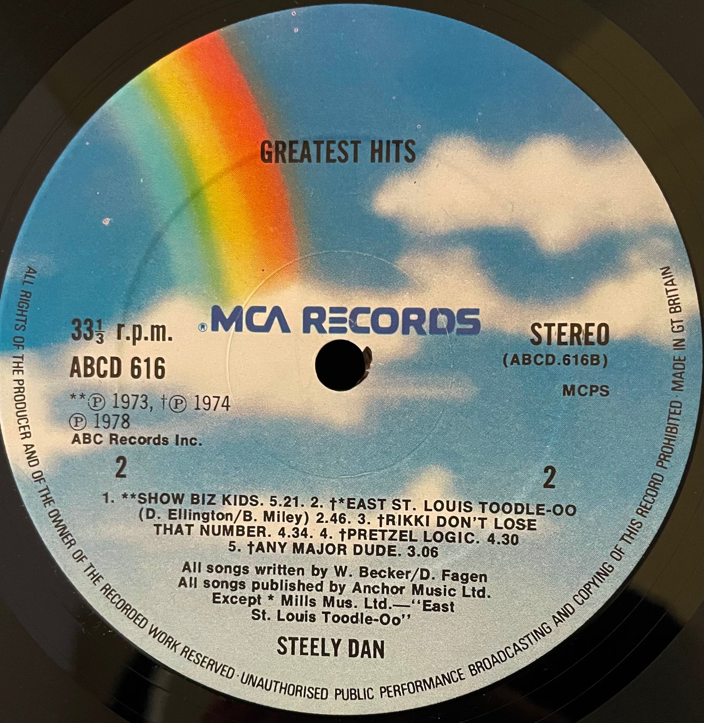 Steely Dan – Greatest Hits - USED Vinyl 2LP