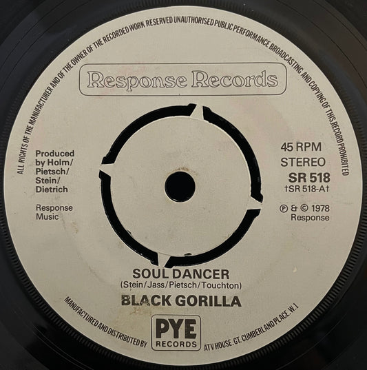 Black Gorilla – Soul Dancer – gebrauchte 7"-Vinyl-Single