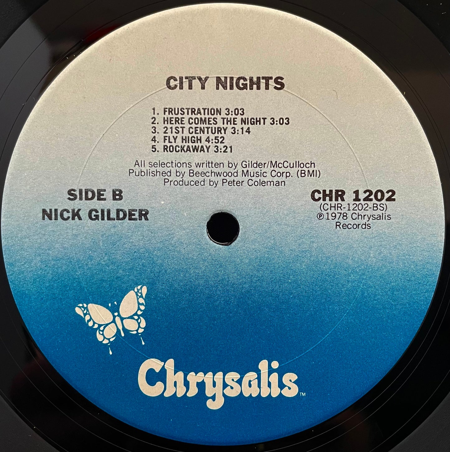 Nick Gilder – City Nights – USED Vinyl LP