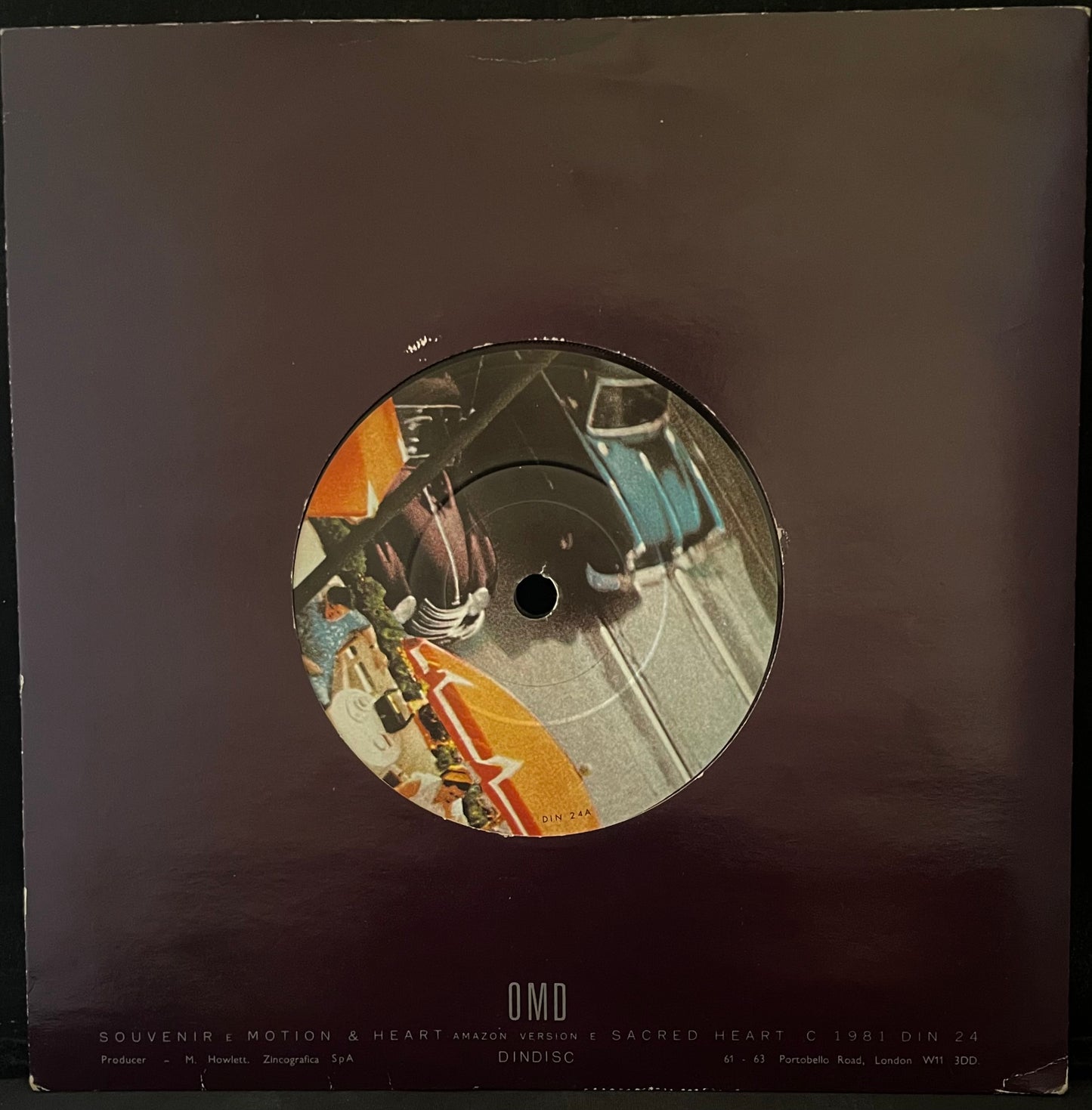 OMD – Souvenir - USED Vinyl 7" Single