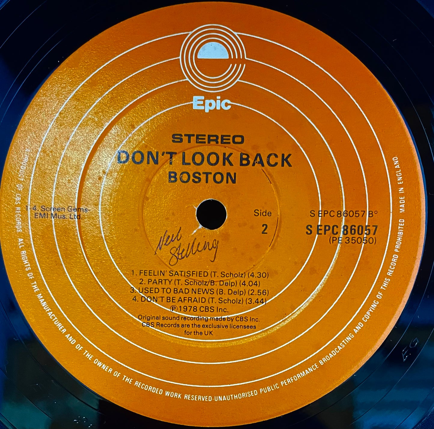 Boston – Don't Look Back - USED Vinyl LP