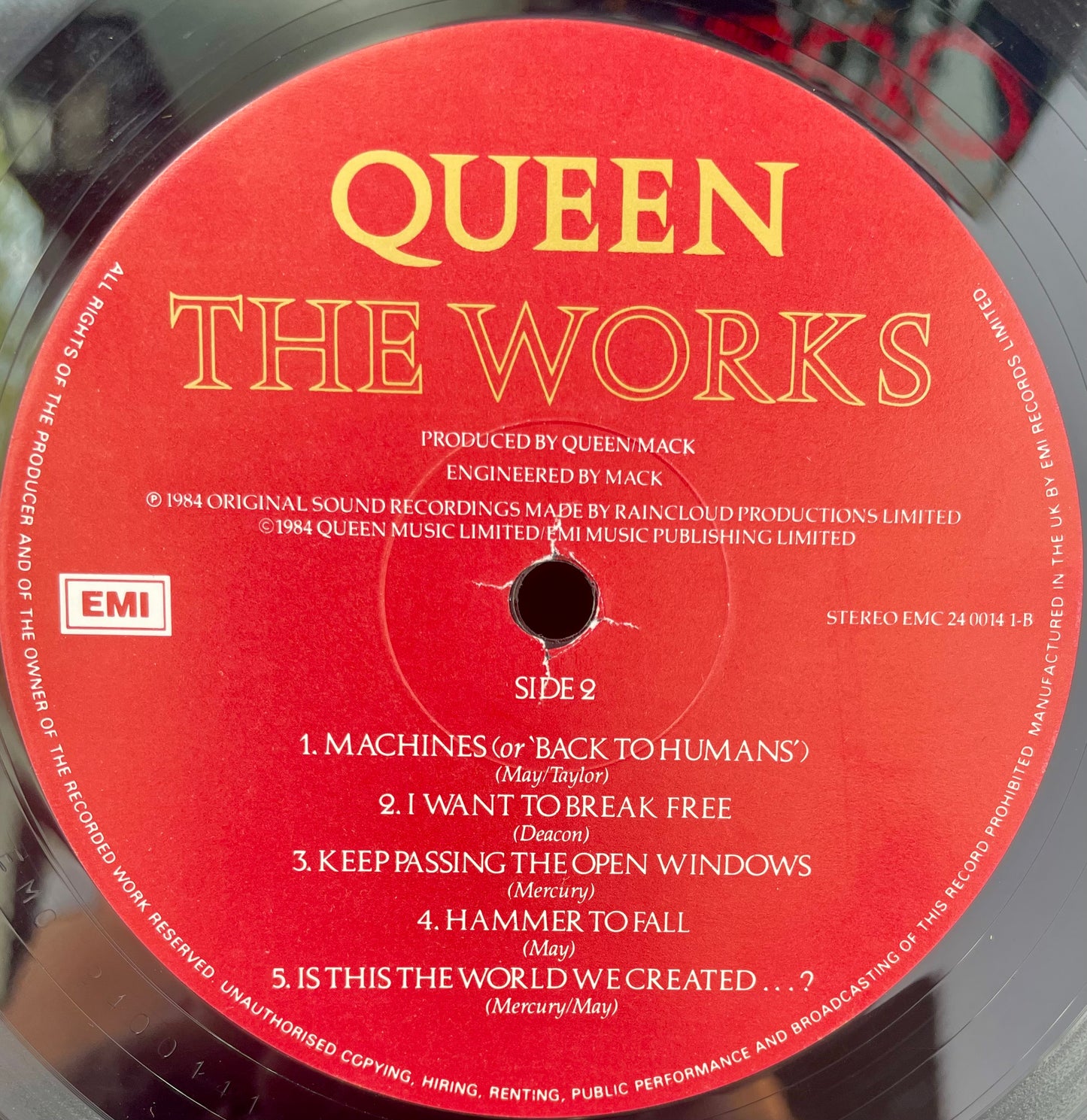 Queen – The Works - USED Vinyl LP