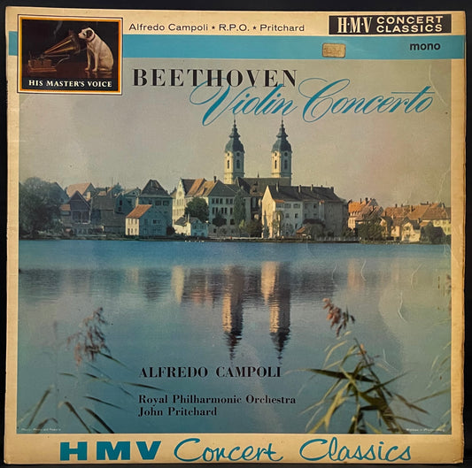 Beethoven, Campoli, Pritchard – Violin Concerto – USED Vinyl LP MONO