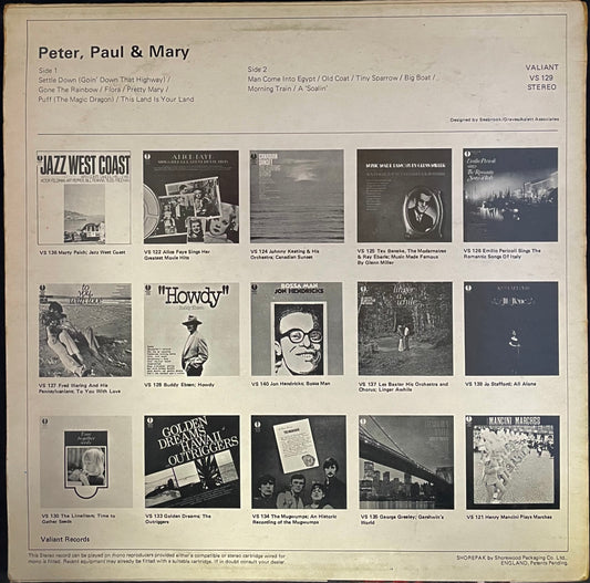 Peter, Paul And Mary – Peter, Paul & Mary - USED Vinyl LP