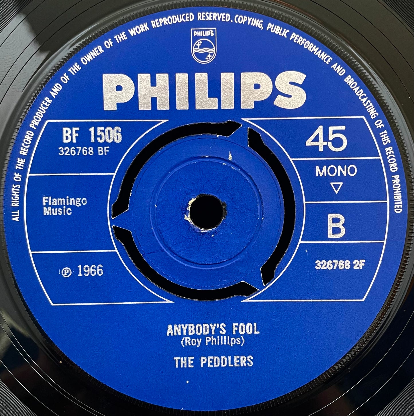 The Peddlers ‎– Adam's Apple – USED Vinyl 7" Single - MONO