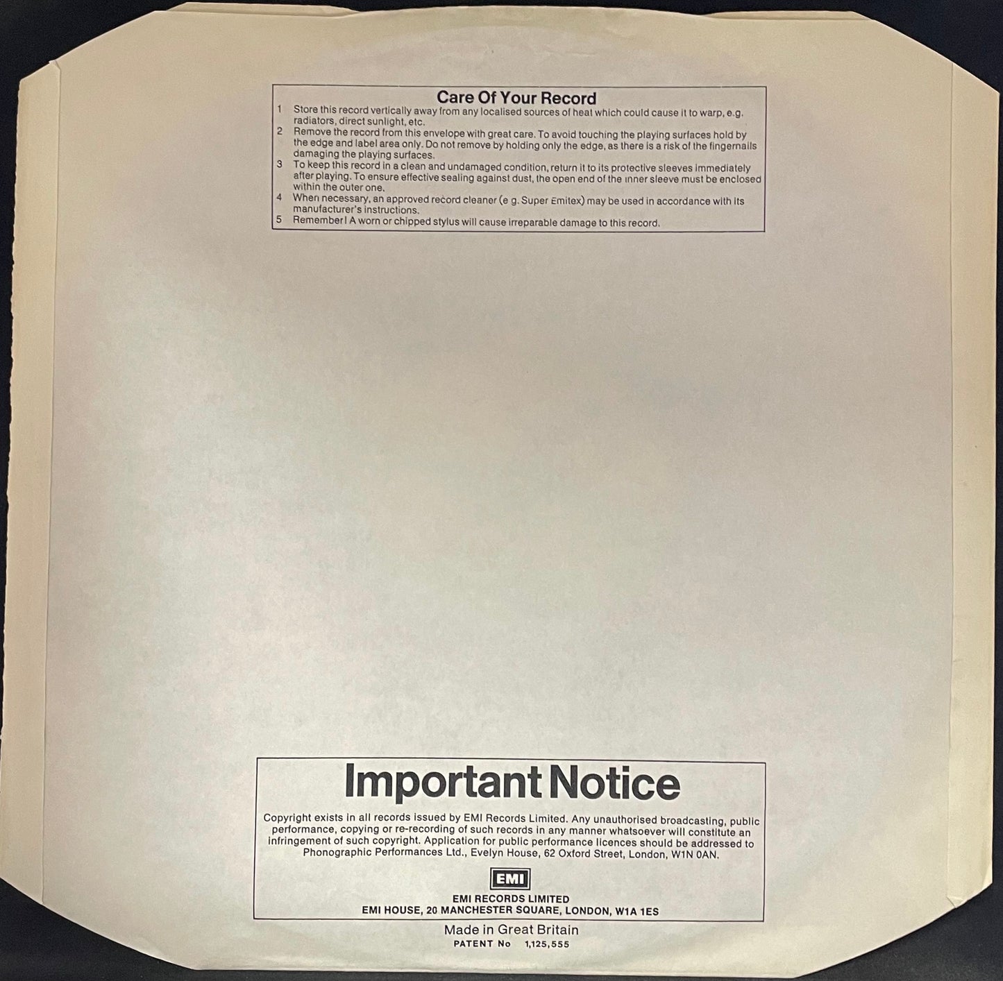 Pink Floyd – Obscured By Clouds - USED Vinyl LP