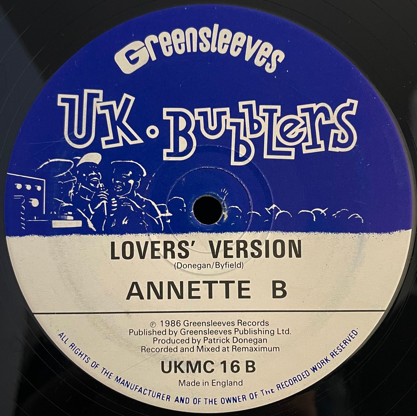 Annette B – I Found Love / Lovers' Version – USED Vinyl 12" Single