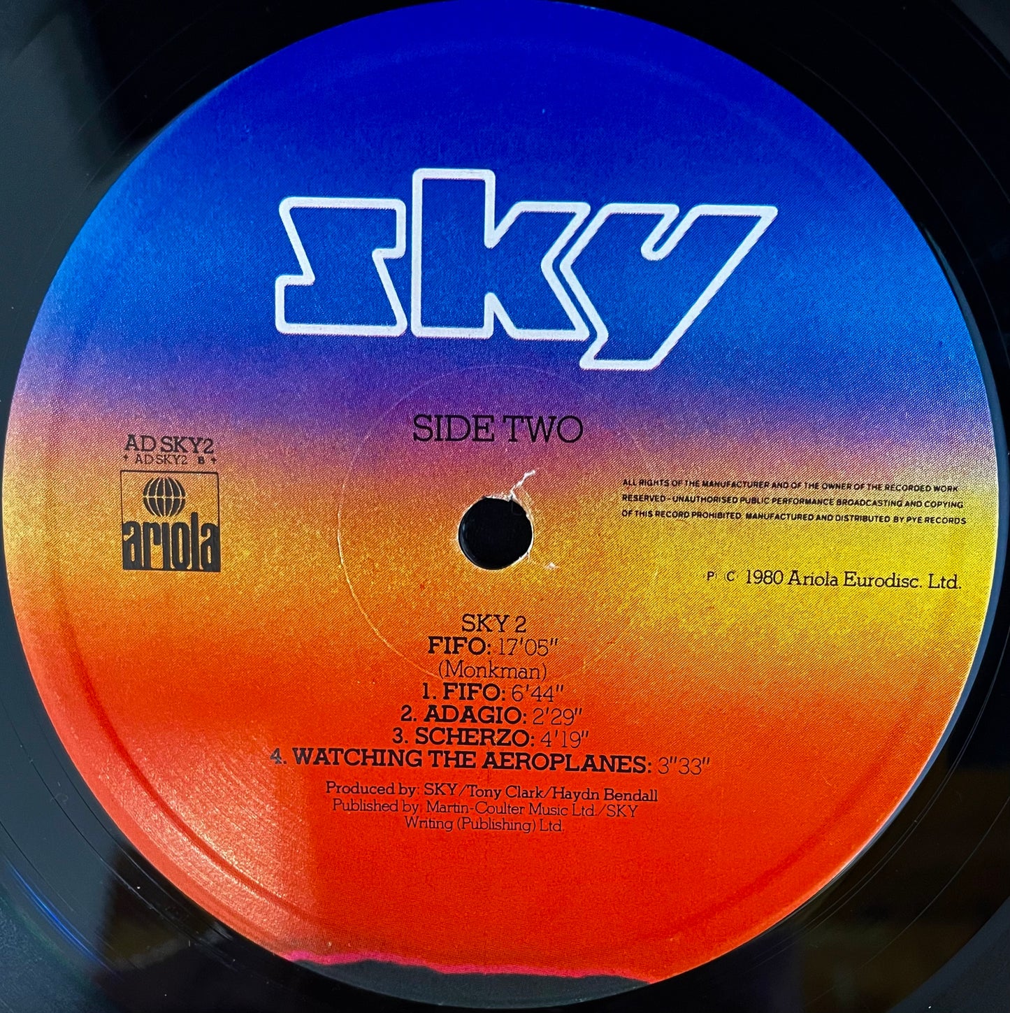 Sky – Sky 2 - USED Vinyl 2LP