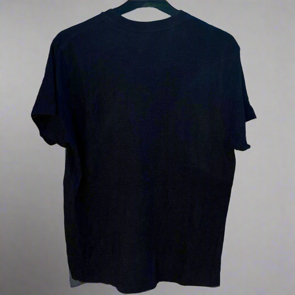 Nirvana - Grey 90s Smiley - Vintage T-Shirt (Women's S)