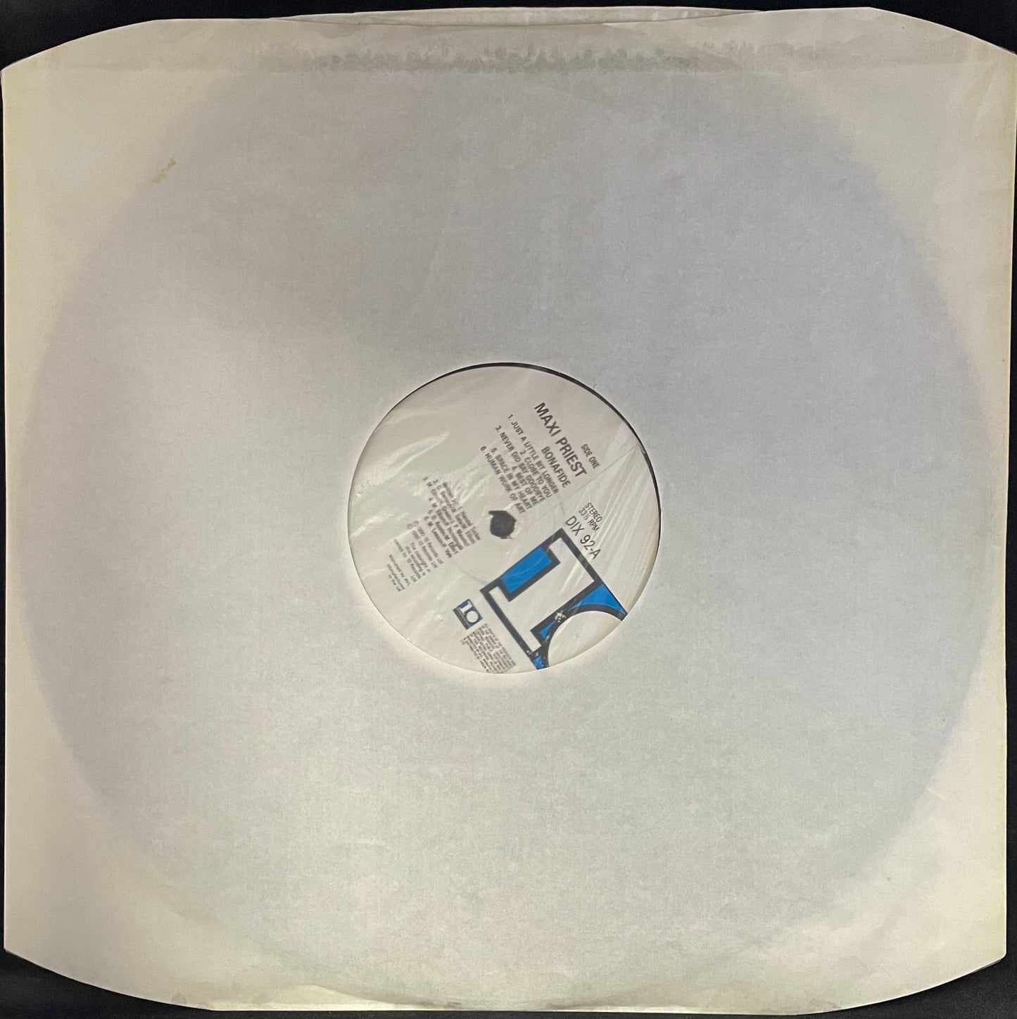 Maxi Priest – Bonafide - USED Vinyl LP