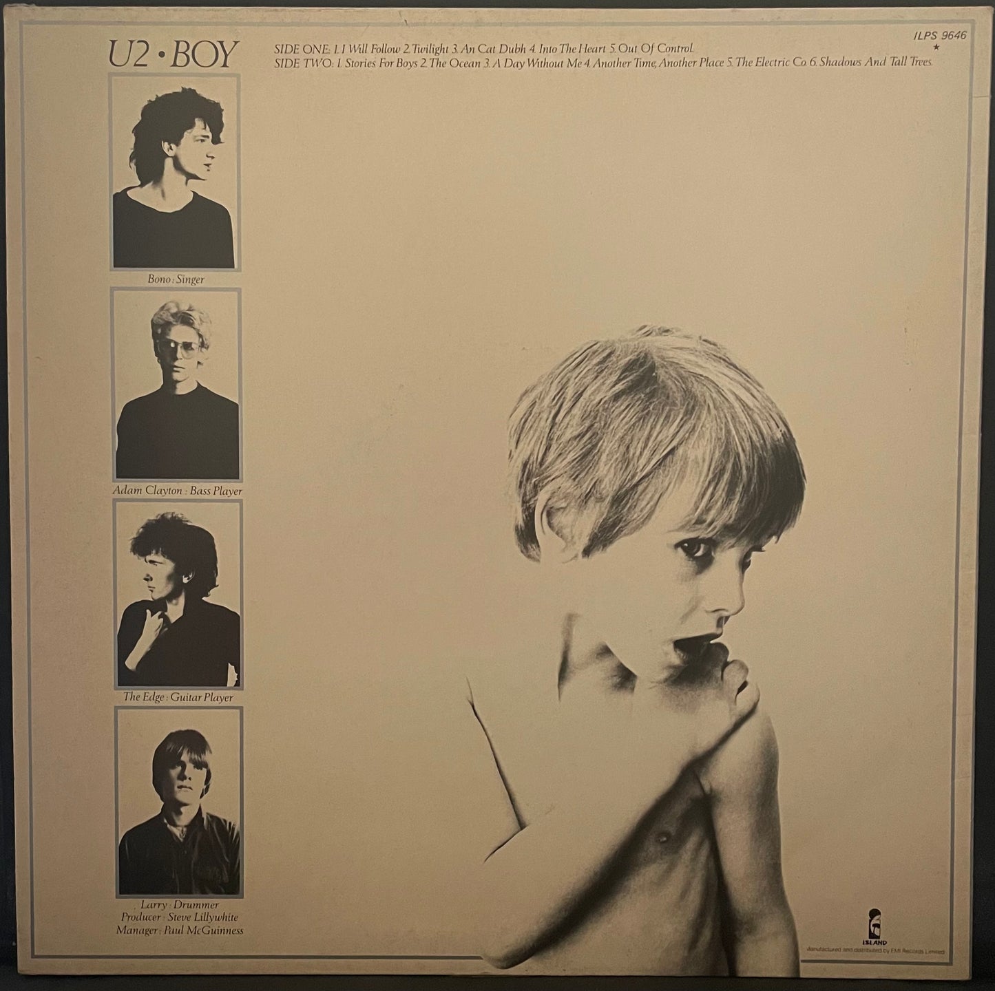 U2 – Boy - USED Vinyl LP