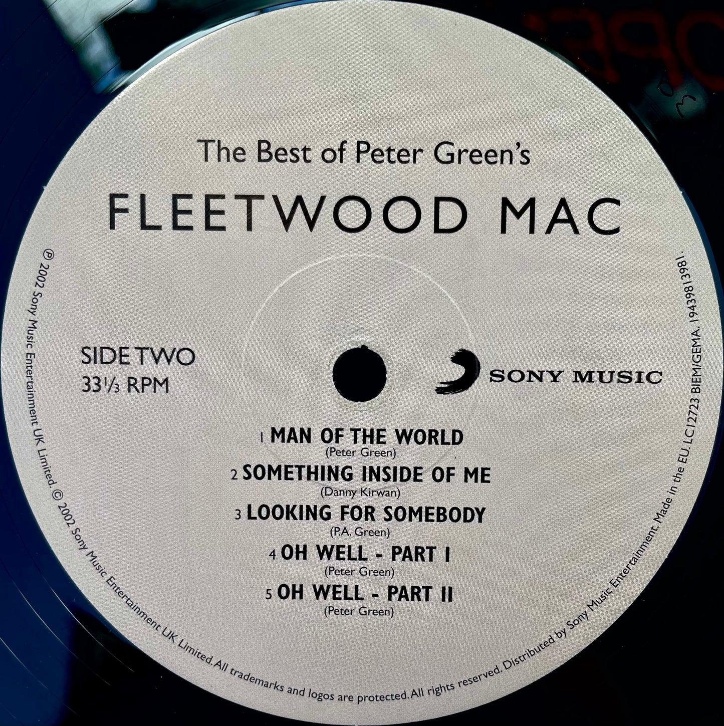 Fleetwood Mac – The Best Of Peter Green's Fleetwood Mac - USED Vinyl 2LP