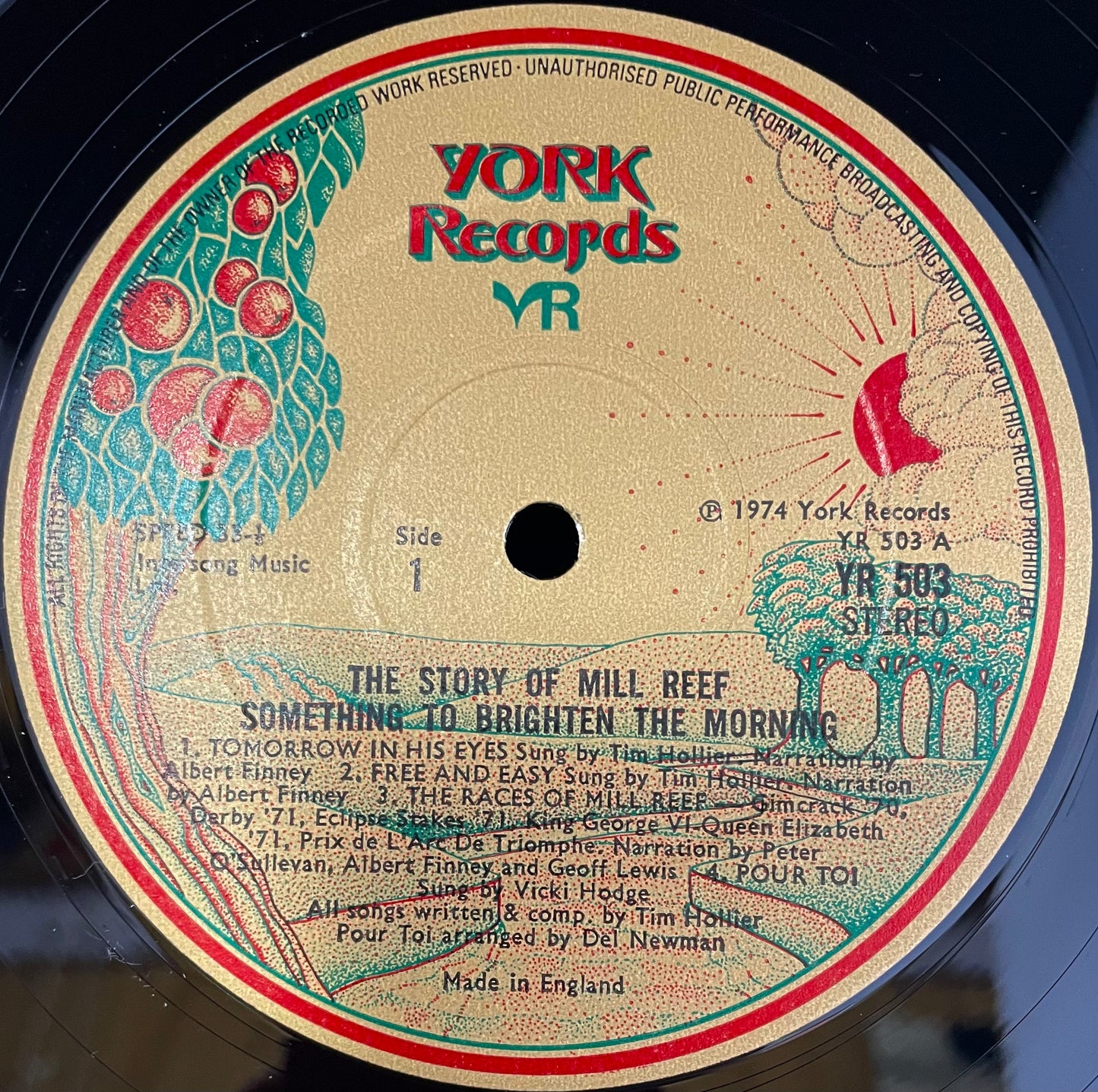 Various – The Story Of Mill Reef- Something To Brighten The Morning - USED Vinyl LP