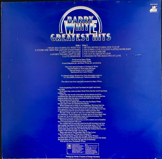 Barry White – Greatest Hits - USED Vinyl LP