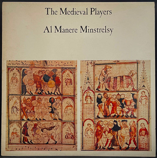 The Medieval Players – Al Manere Minstrelsy – gebrauchte Vinyl-LP