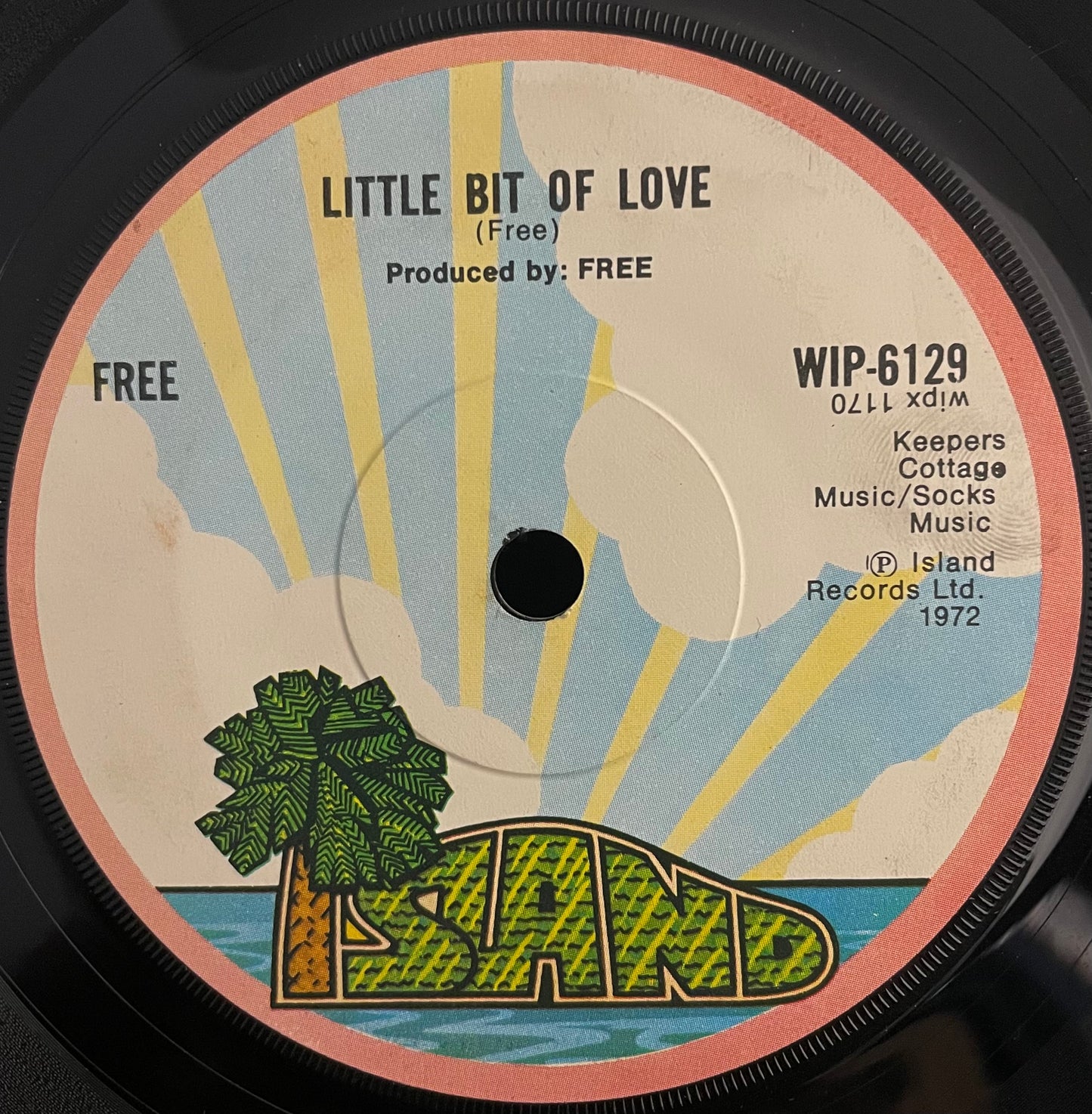 Free – Little Bit Of Love / Sail On – USED Vinyl 7" Single