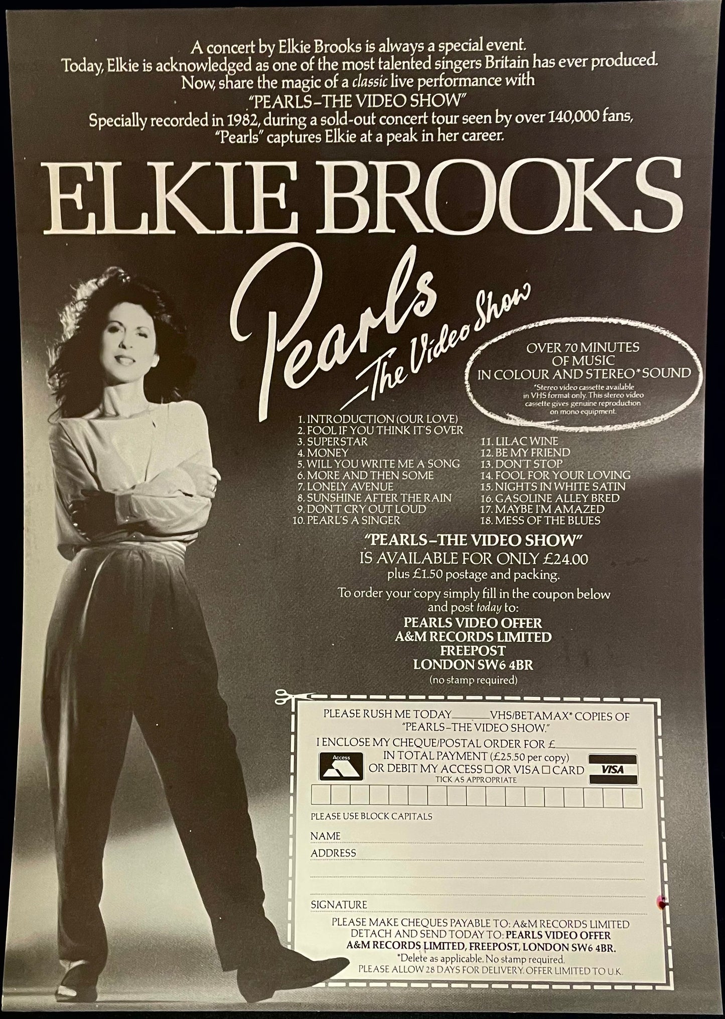 Elkie Brooks – Pearls II - USED Vinyl LP