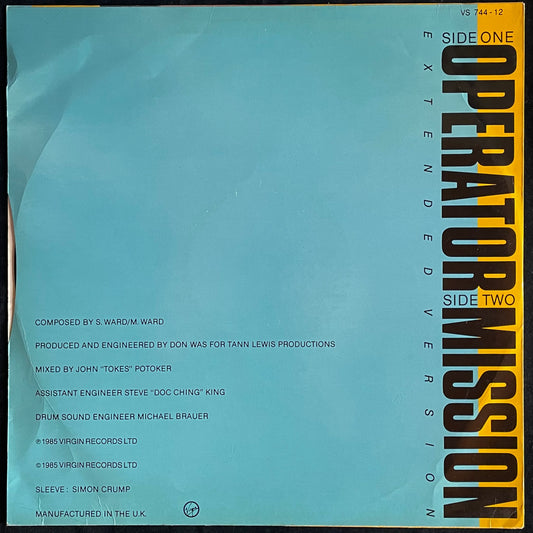 Floy Joy – Operator Operator - USED Vinyl 12" Single