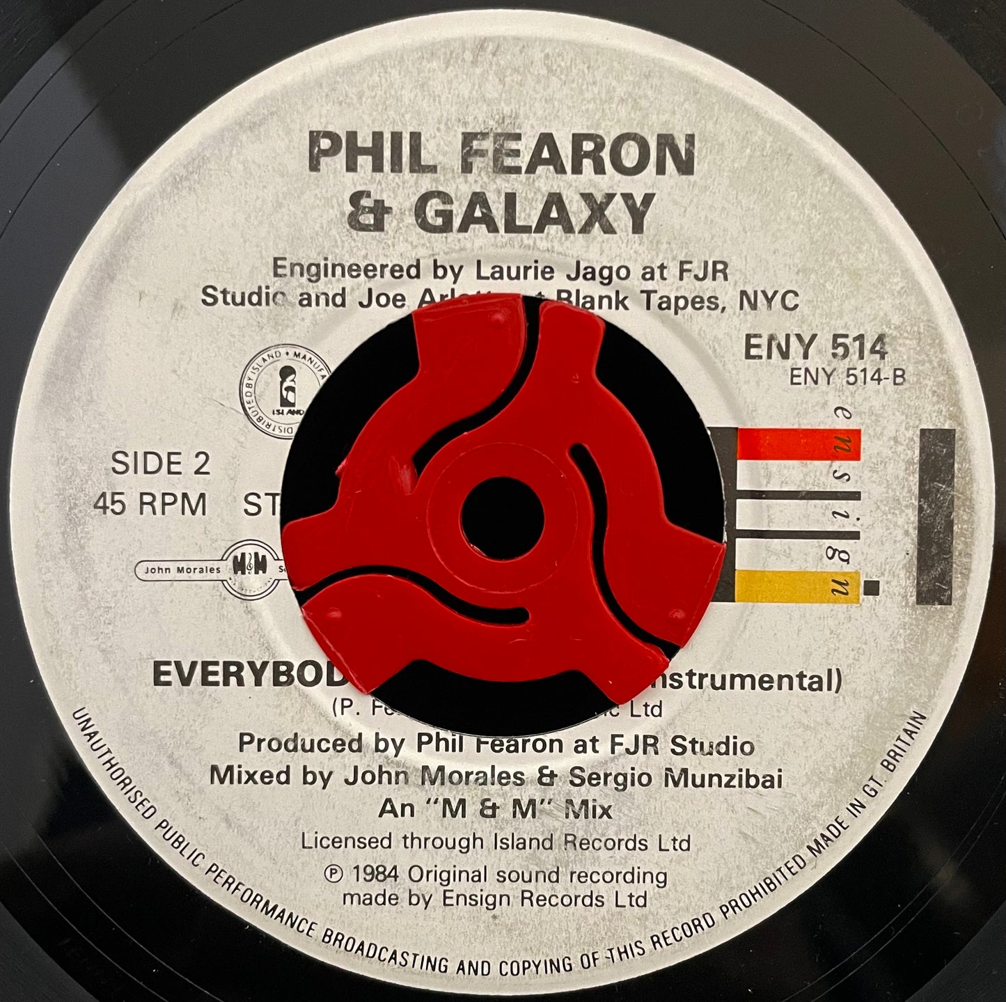 Phil Fearon And Galaxy – Everybody's Laughing – USED Vinyl 7" Single