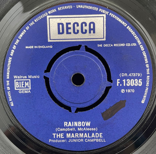 The Marmalade – Rainbow – gebrauchte 7"-Vinyl-Single