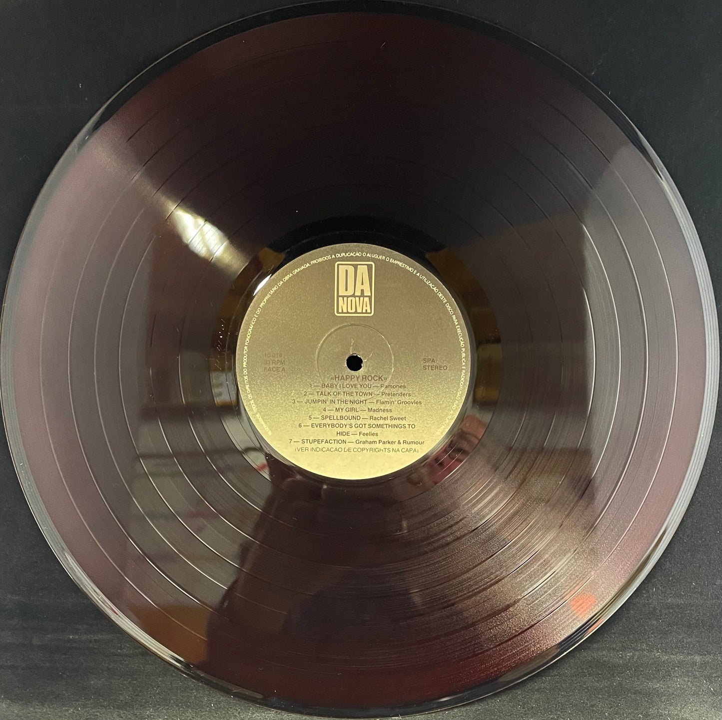 Various – Happy Rock - O Máximo Da New Wave - USED Blue/Red Translucent Vinyl 2LP + T-Shirt