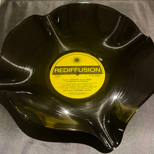 Die 12"-Vinyl-Schallplattenschale „Rediffusion“