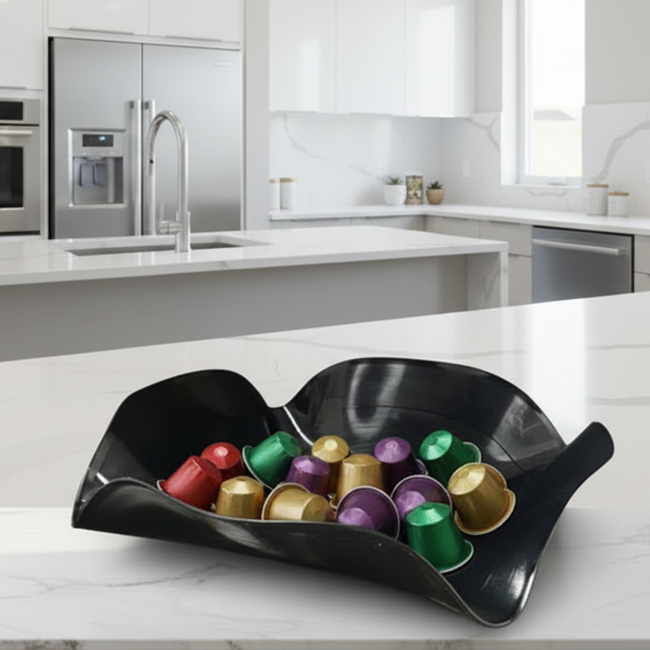 The 'Vinyl Nirvana’ 12” Vinyl Record Bowl