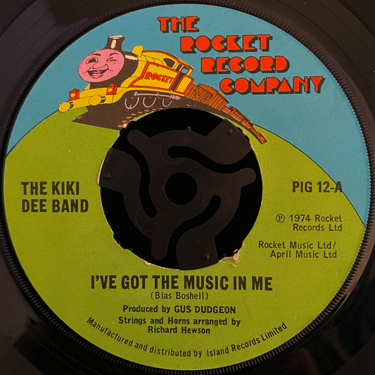 The Kiki Dee Band – I've Got The Music In Me – USED Vinyl 7" Single