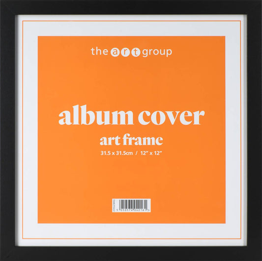 Black Album Cover Size Frame (31.5x31.5cm) FRAME29TAGV2