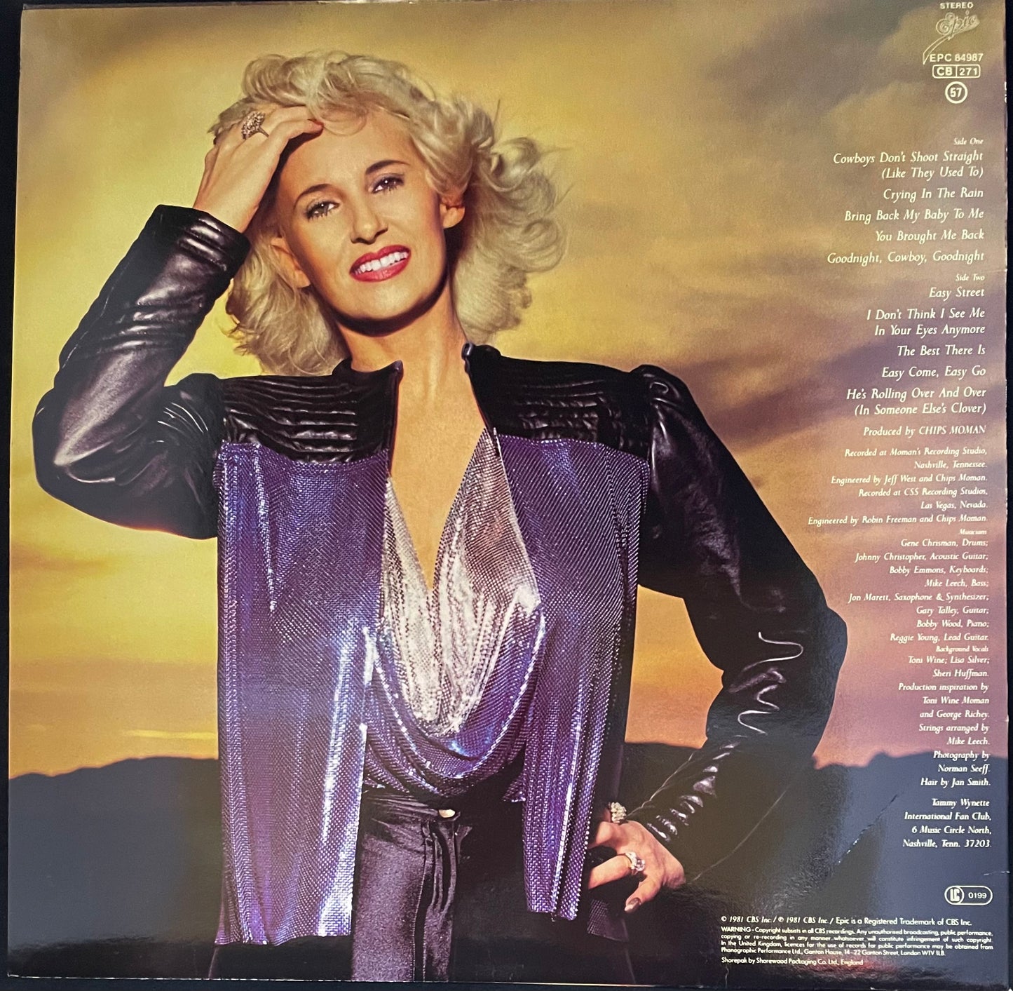 Tammy Wynette – You Brought Me Back - USED Vinyl LP