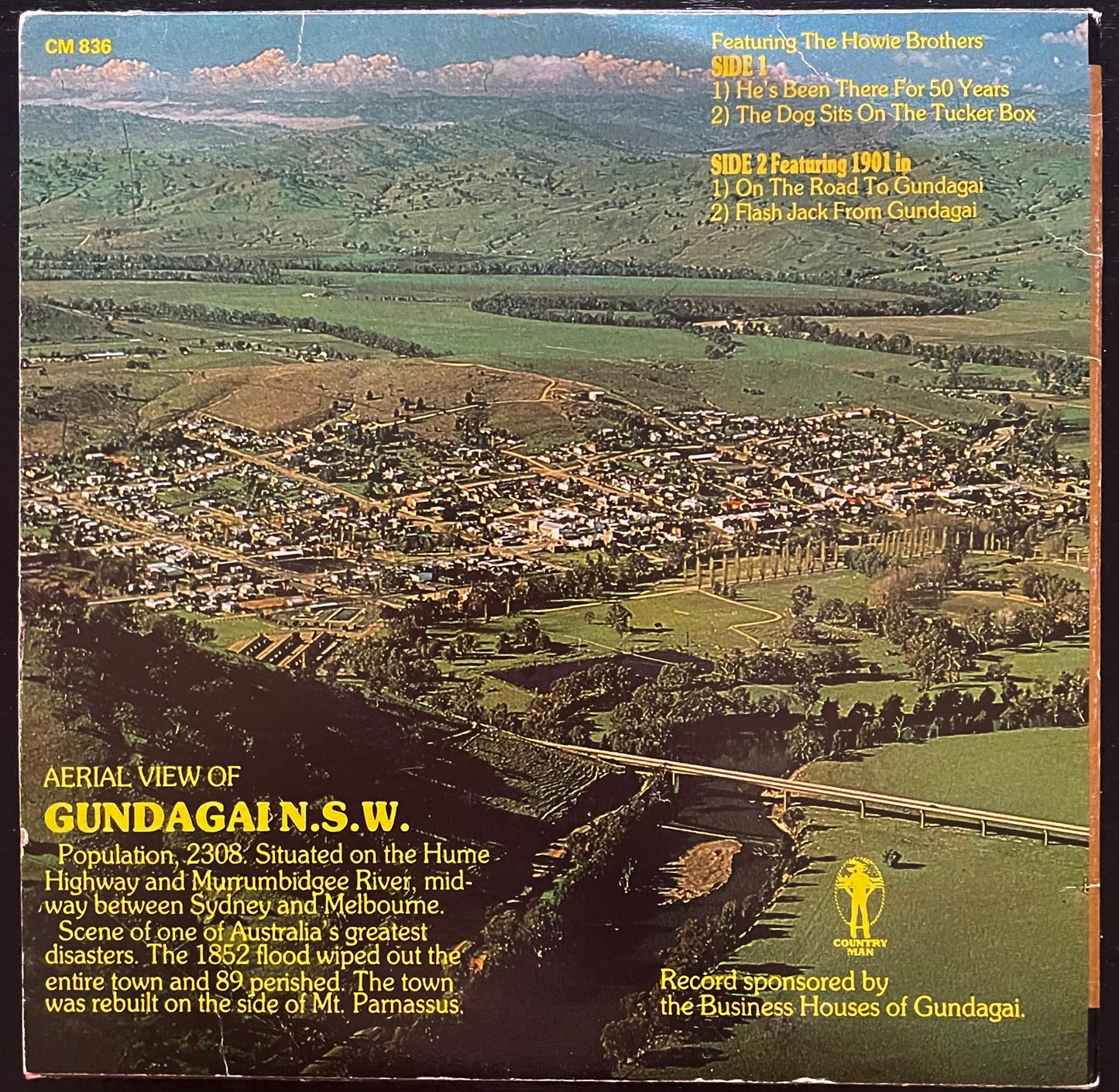 The Howie Brothers – The Dog On The Tucker Box Fiftieth Anniversary - USED Vinyl 7" EP
