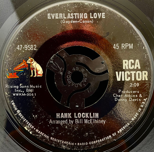 Hank Locklin – Everlasting Love – gebrauchte 7"-Vinyl-Single