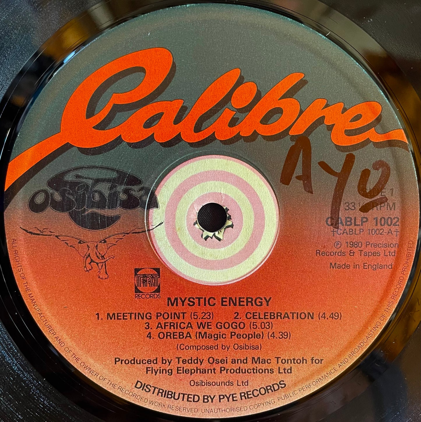 Osibisa – Mystic Energy - USED Vinyl LP