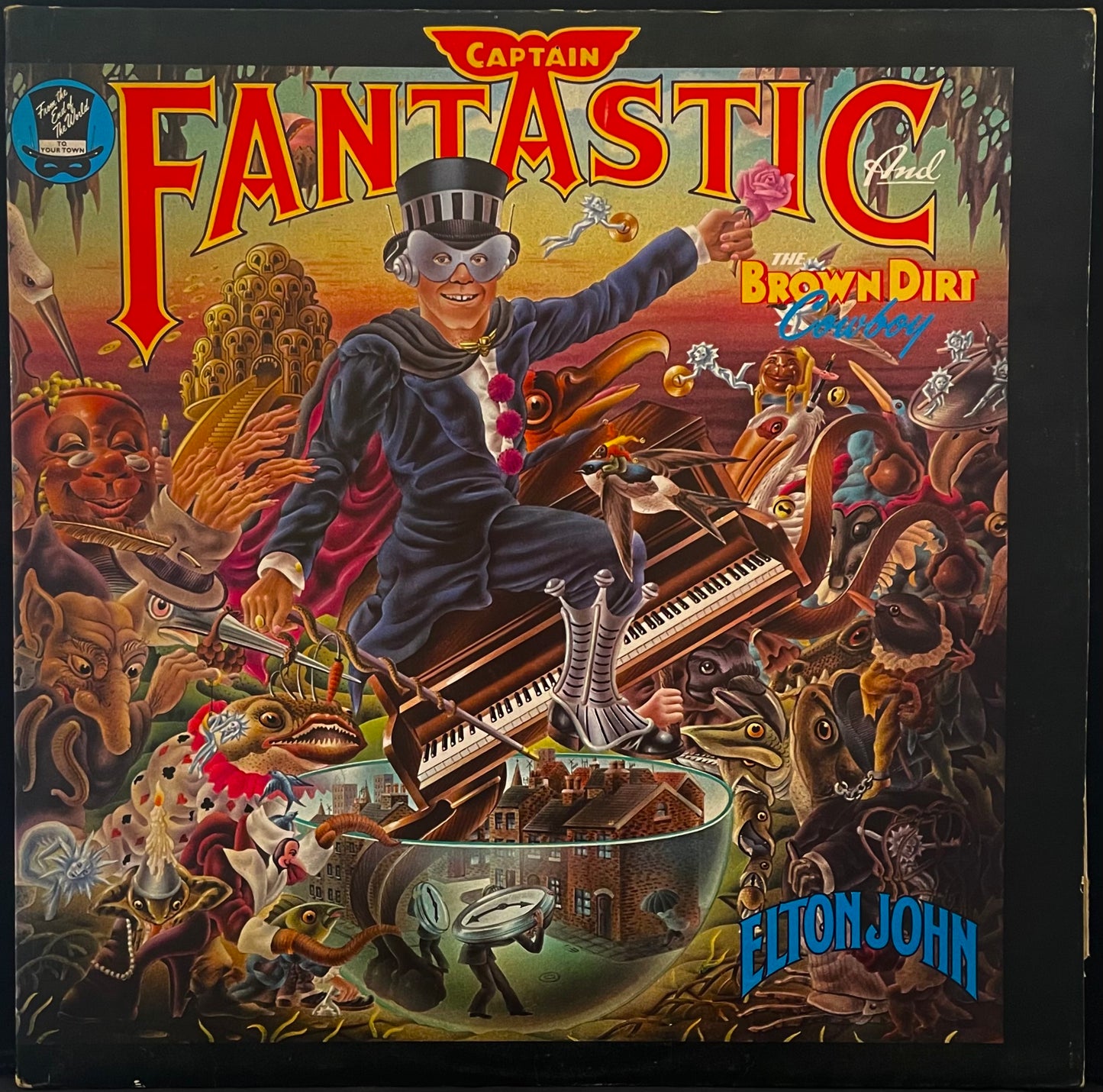 Elton John – Captain Fantastic And The Brown Dirt Cowboy - USED Vinyl LP