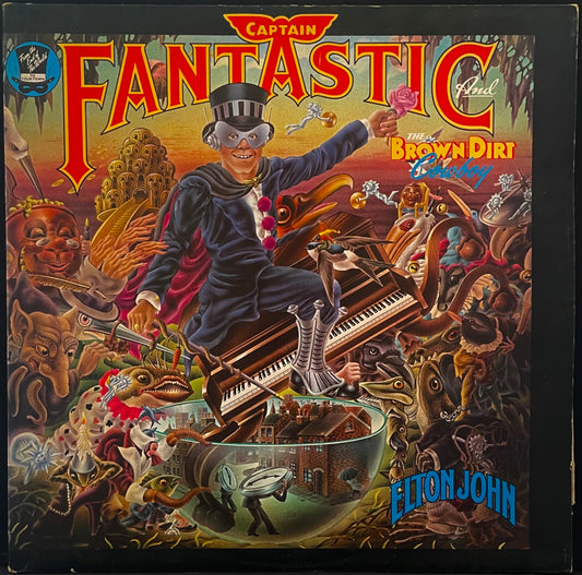 Elton John – Captain Fantastic And The Brown Dirt Cowboy - USED Vinyl LP