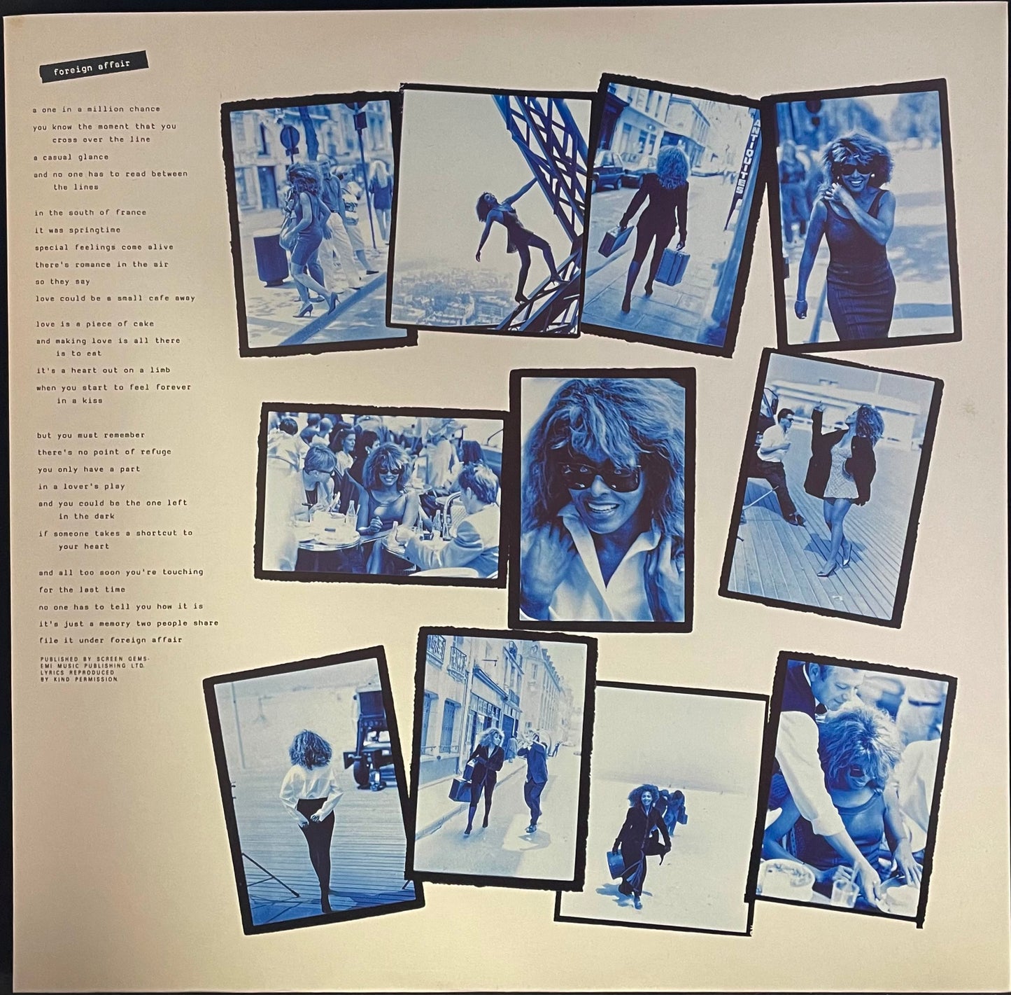 Tina Turner – Foreign Affair - USED Vinyl LP