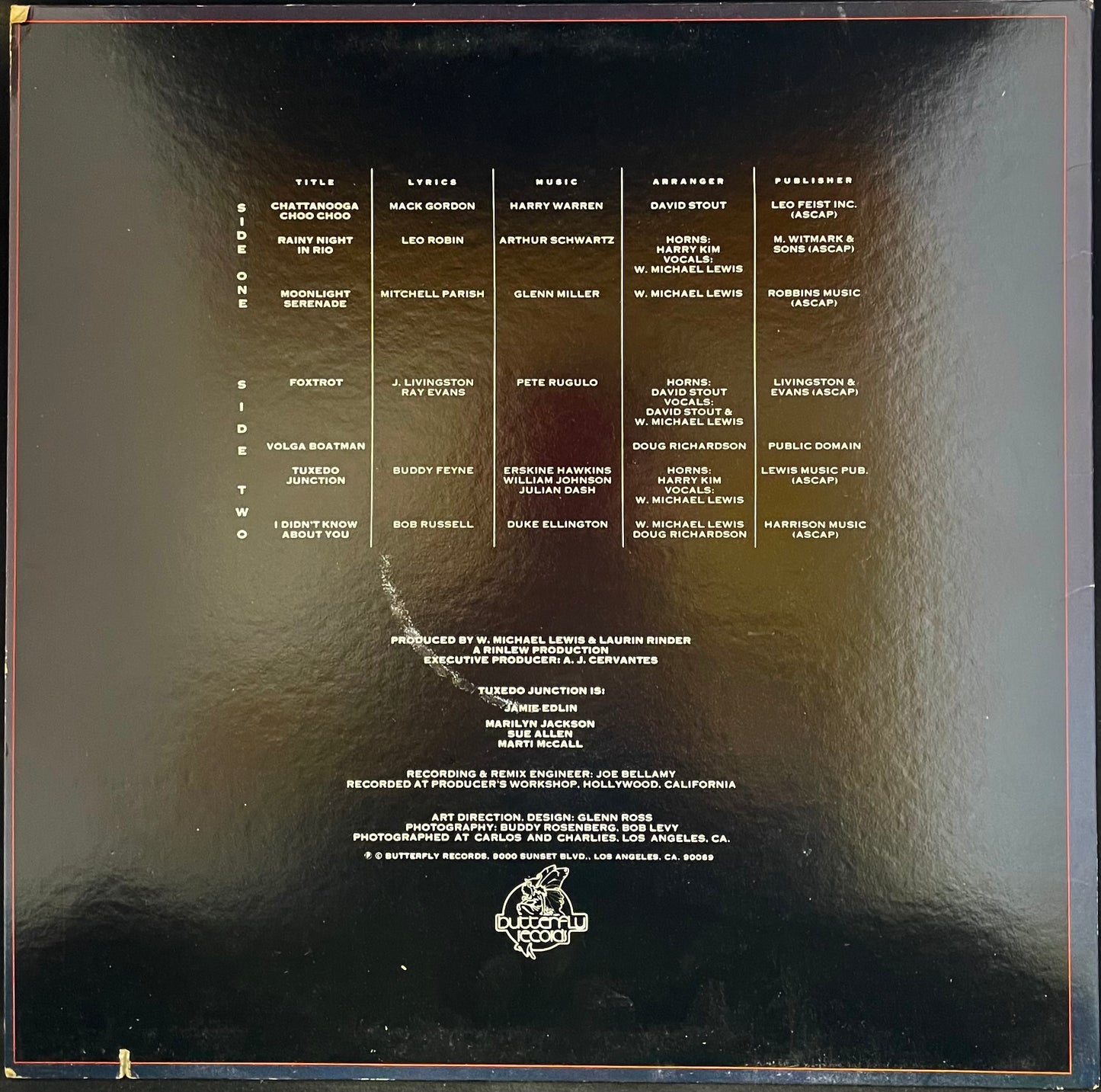 Tuxedo Junction – Tuxedo Junction - USED Vinyl LP