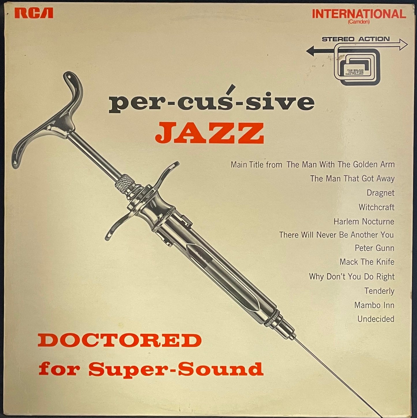 Peter Appleyard & Orchestra – Per-cus-sive Jazz - USED Vinyl LP