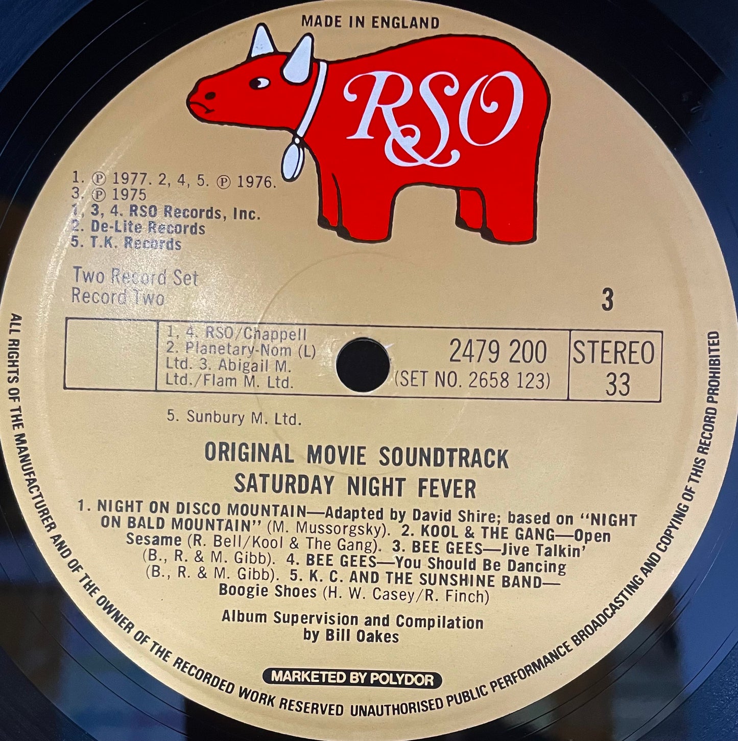 Various – Saturday Night Fever (The Original Movie Sound Track) - USED Vinyl 2LP