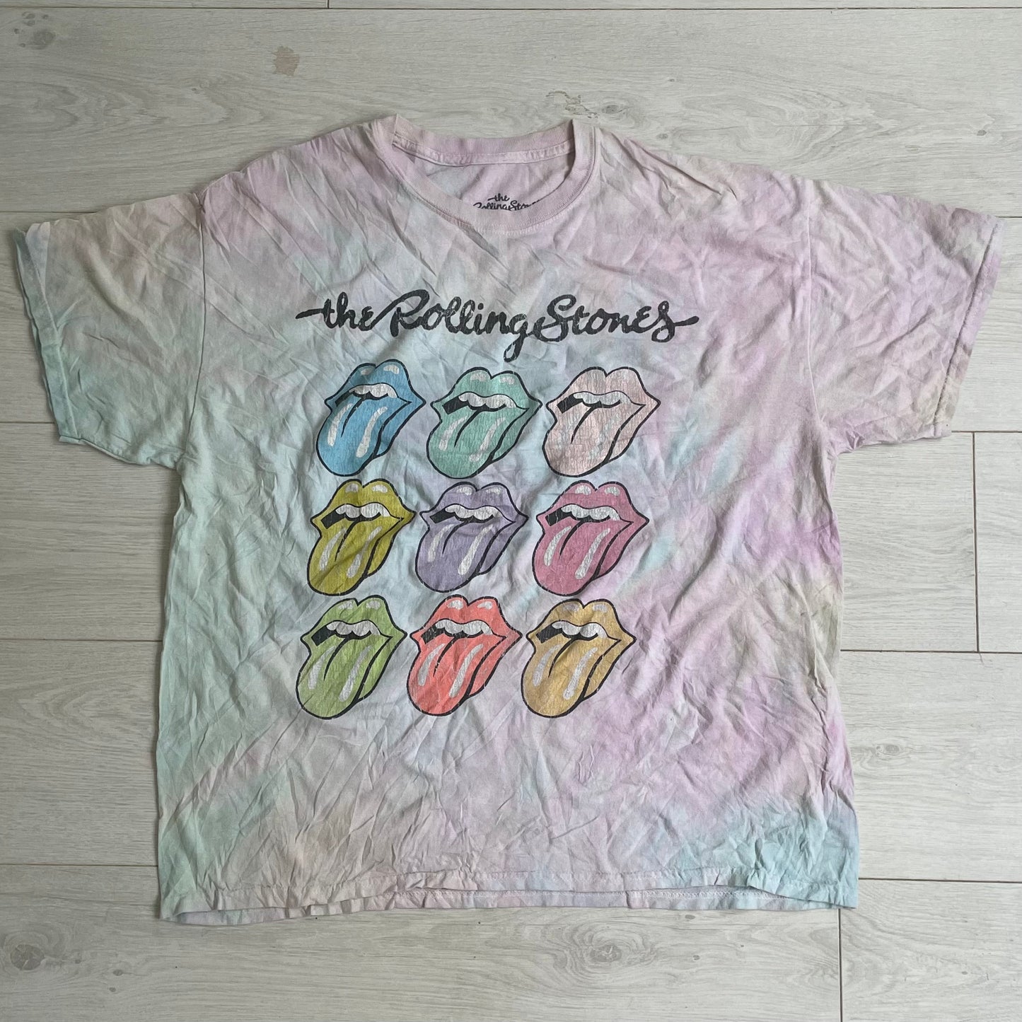 The Rolling Stones - Pastel Tounges - Vintage T-Shirt (XL)
