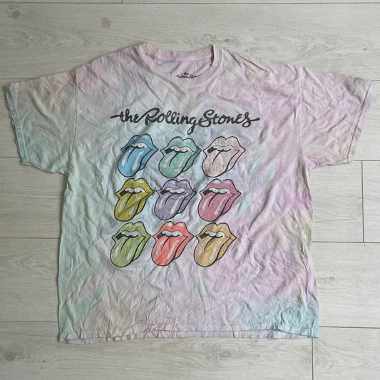 The Rolling Stones - Pastel Tounges - Vintage T-Shirt (XL)