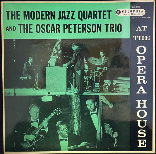 The Modern Jazz Quartet & The Oscar Peterson Trio – At The Opera House - USED Vinyl LP
