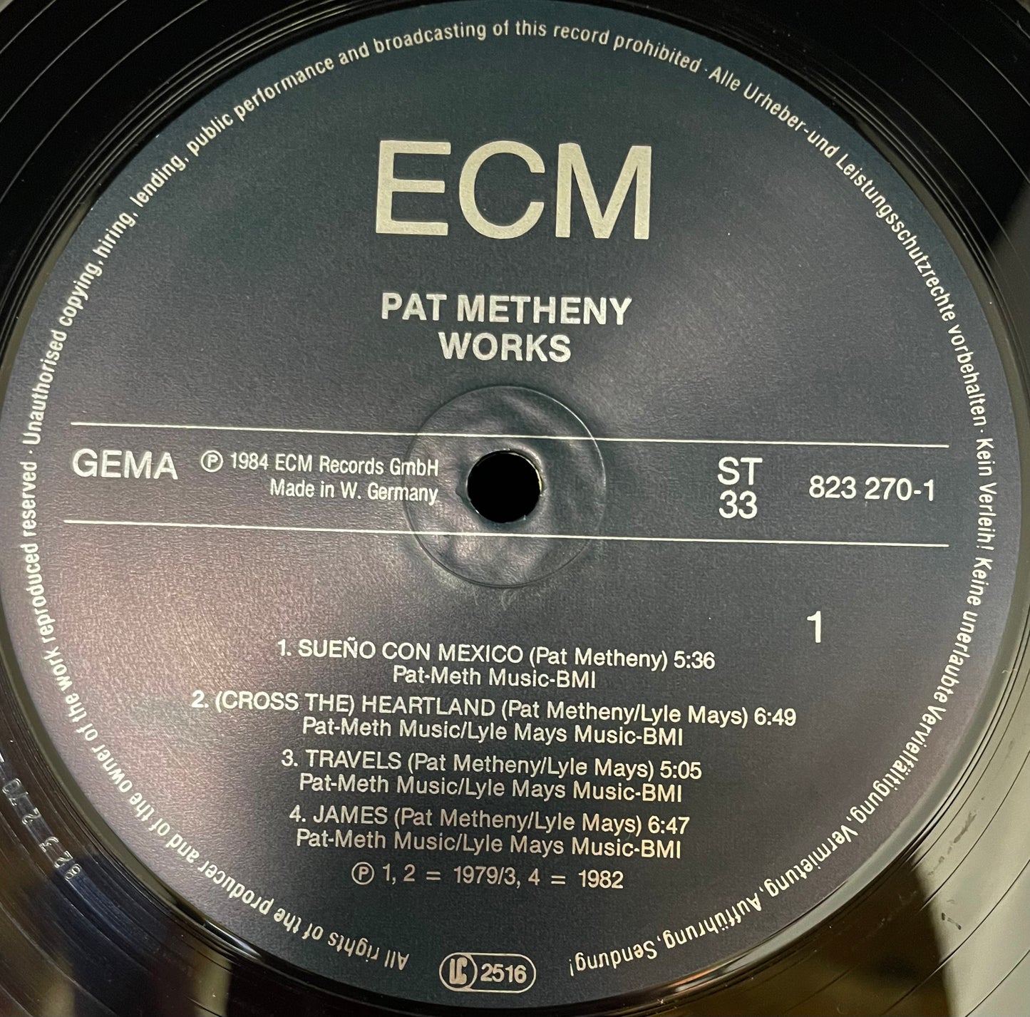 Pat Metheny – Works - USED Vinyl LP