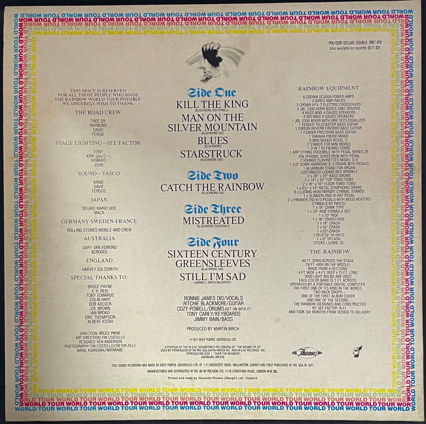 Rainbow – On Stage - USED Vinyl 2LP