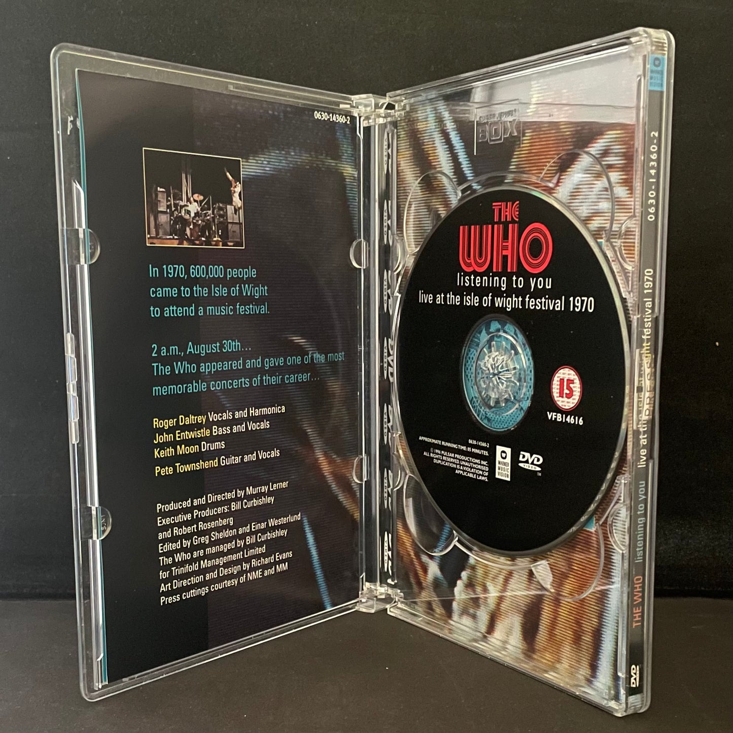 The Who – Listening To You (Live At The Isle Of Wight Festival) - USED DVD