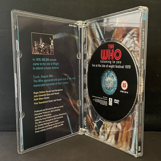 The Who – Listening To You (Live At The Isle Of Wight Festival) - USED DVD