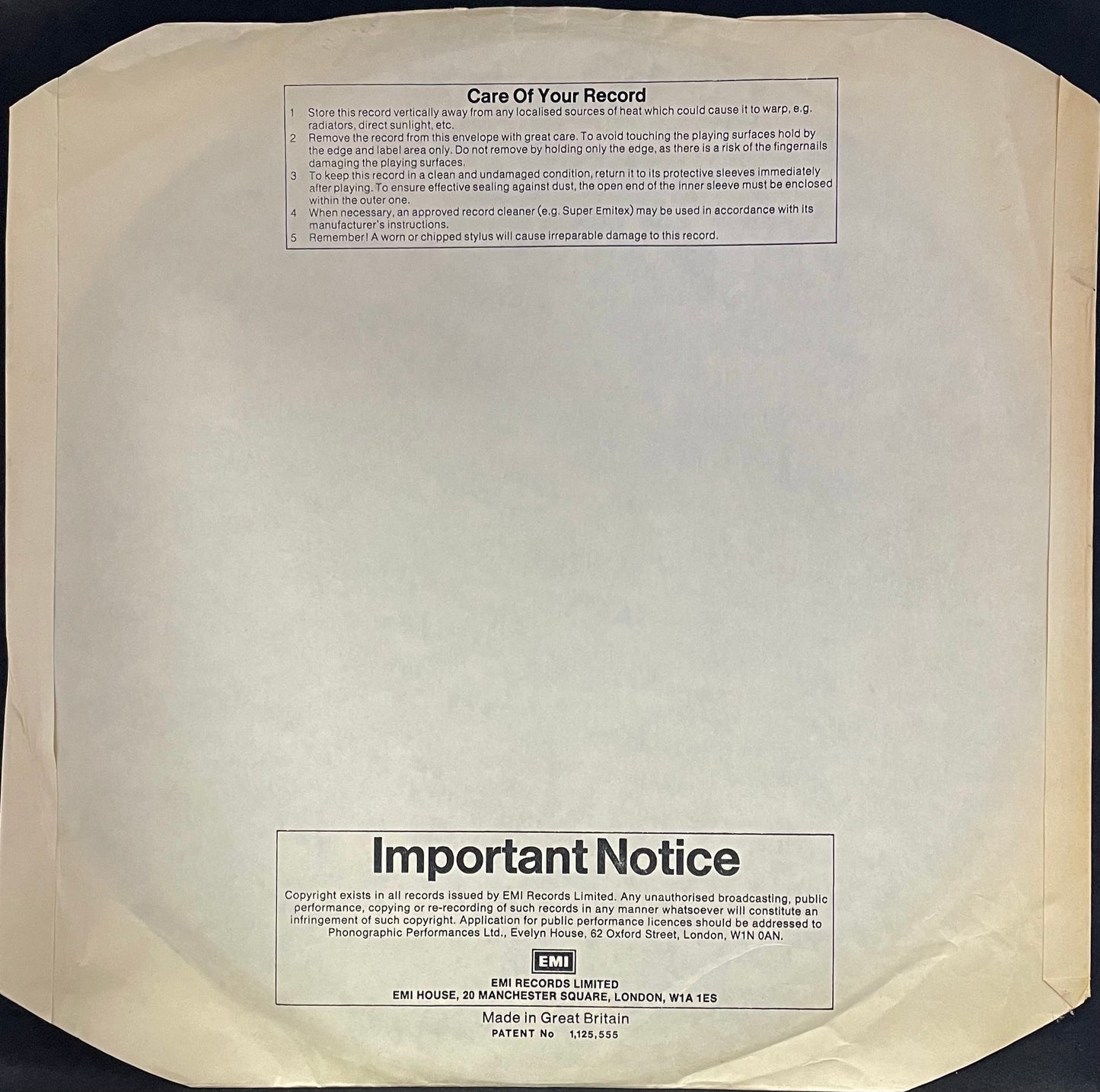 Pink Floyd – Relics - USED Vinyl LP